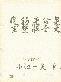 我的老公是冥王完整版全文免费阅读