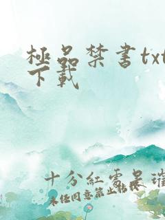 极品禁书txt下载