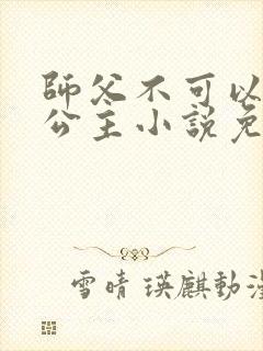 师父不可以灵犀公主小说免费