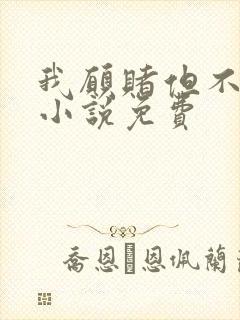 我愿赌但不服输小说免费