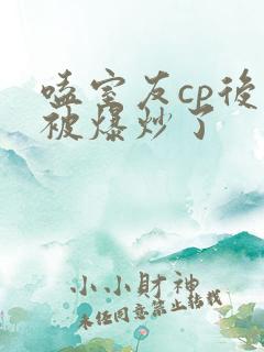 嗑室友cp后我被爆炒了