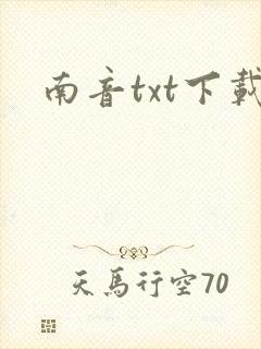南音txt下载