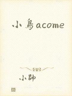 小鸟acome