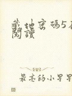 藏地密码5在线阅读