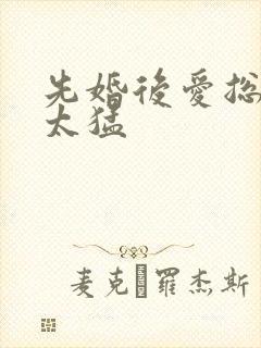 先婚后爱总裁别太猛