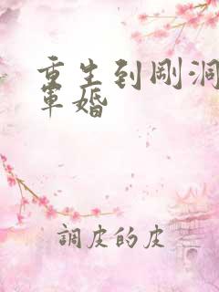 重生到刚洞房的军婚