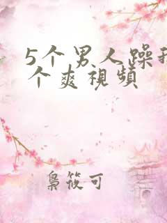 5个男人躁我一个爽视频