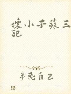 坏小子苏三风流记