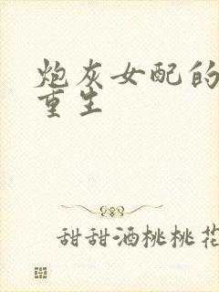 炮灰女配的极致重生