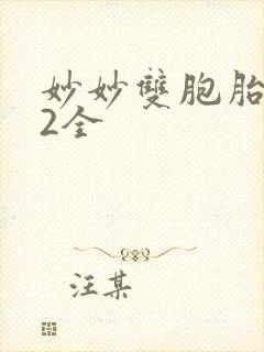 妙妙双胞胎1-2全