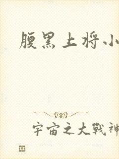 腹黑上将小小妻