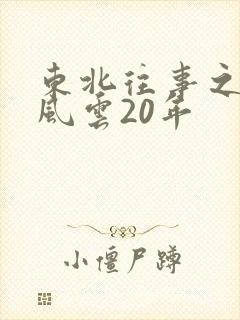 东北往事之黑道风云20年