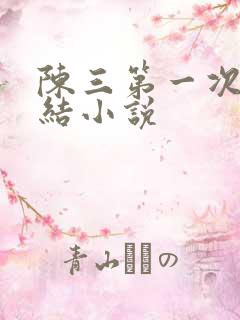 陈三第一次干白结小说