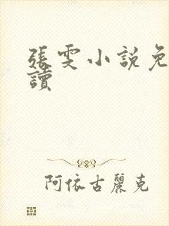 张雯小说免费阅读