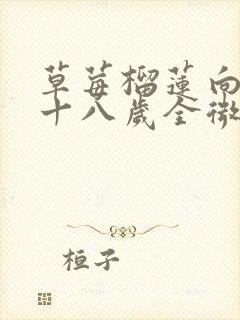 草莓榴莲向日葵十八岁全微糖