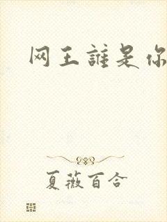 网王谁是你老婆