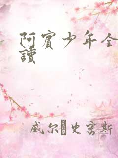 阿宾少年全文阅读