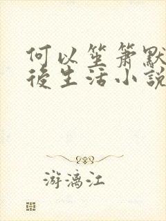 何以笙箫默之婚后生活小说