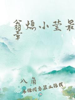 翁熄小莹最新节章