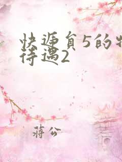 快递员5的特殊待遇2