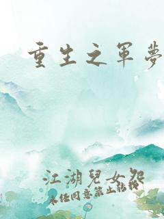 重生之军梦