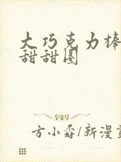 大巧克力棒c小甜甜圈