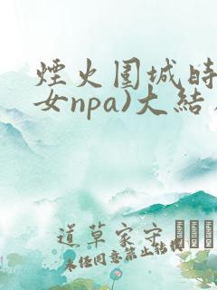 烟火围城时(父女npa)大结局番外