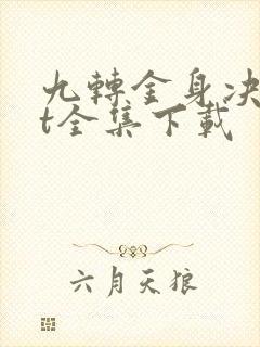 九转金身决txt全集下载