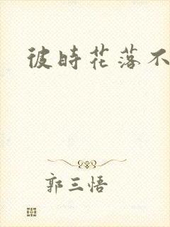 彼时花落不相逢