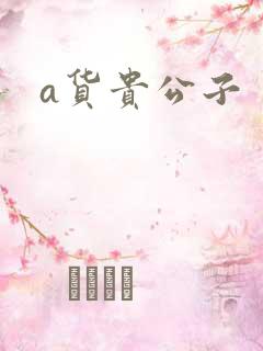 a货贵公子