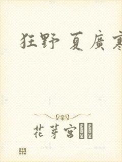 狂野 夏广寒