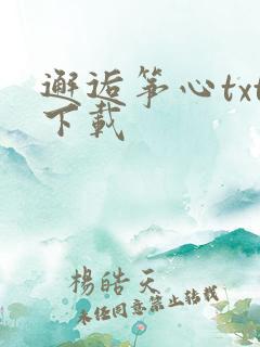 邂逅筝心txt下载