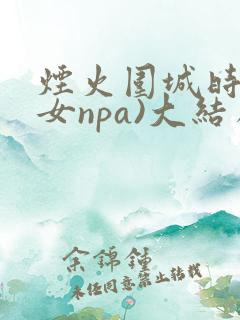 烟火围城时(父女npa)大结局