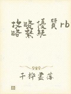 攻略优质rb攻略系统