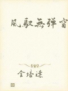 风驭无弹窗