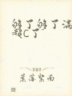 够了够了满C了超C了