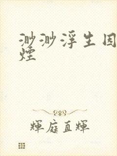 渺渺浮生因你成烟