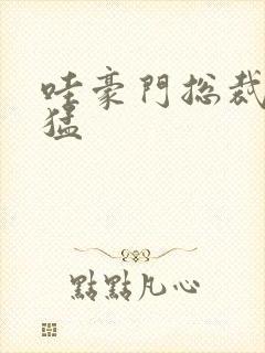 哇豪门总裁真凶猛