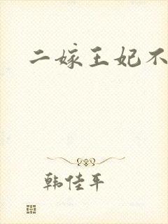 二嫁王妃不好惹