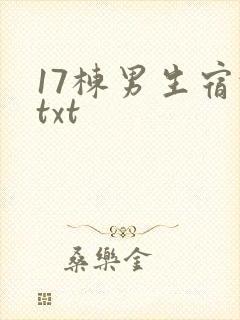 17栋男生宿舍txt