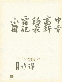 小霜的高中成长日记最新章节