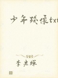 少年残像txt
