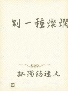 别一种灿烂生活