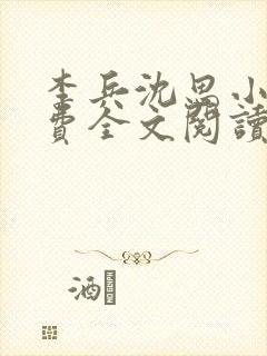 李兵沈思小说免费全文阅读