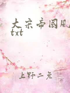 大宋帝国风云录txt