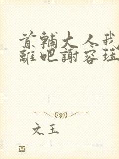 首辅大人我们和离吧谢容珏