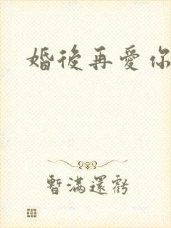 婚后再爱你