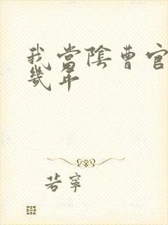 我当阴曹官的那几年