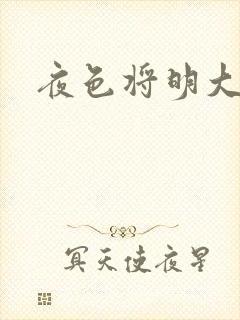 夜色将明大结局