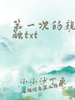 第一次的亲密接触txt
